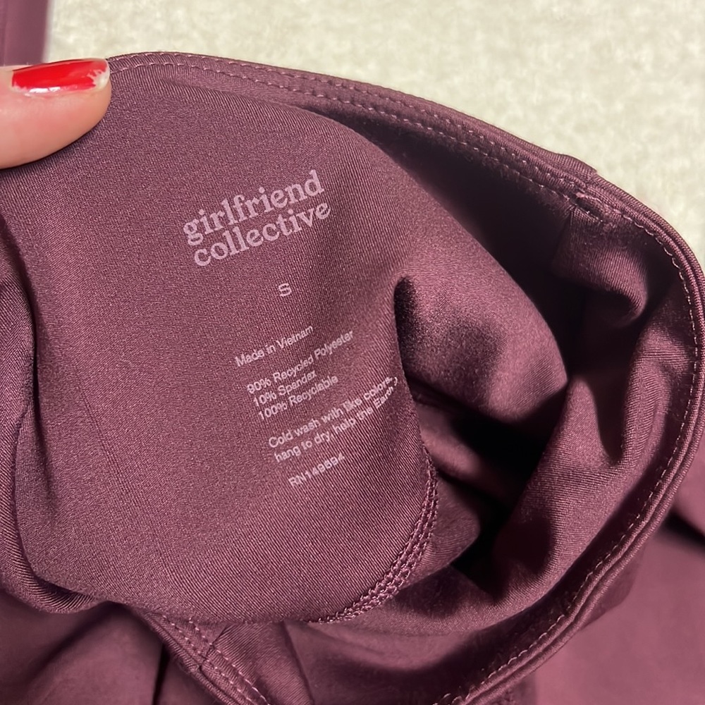 Girlfriend Collective Plum Leggings - Picture 2 of 6